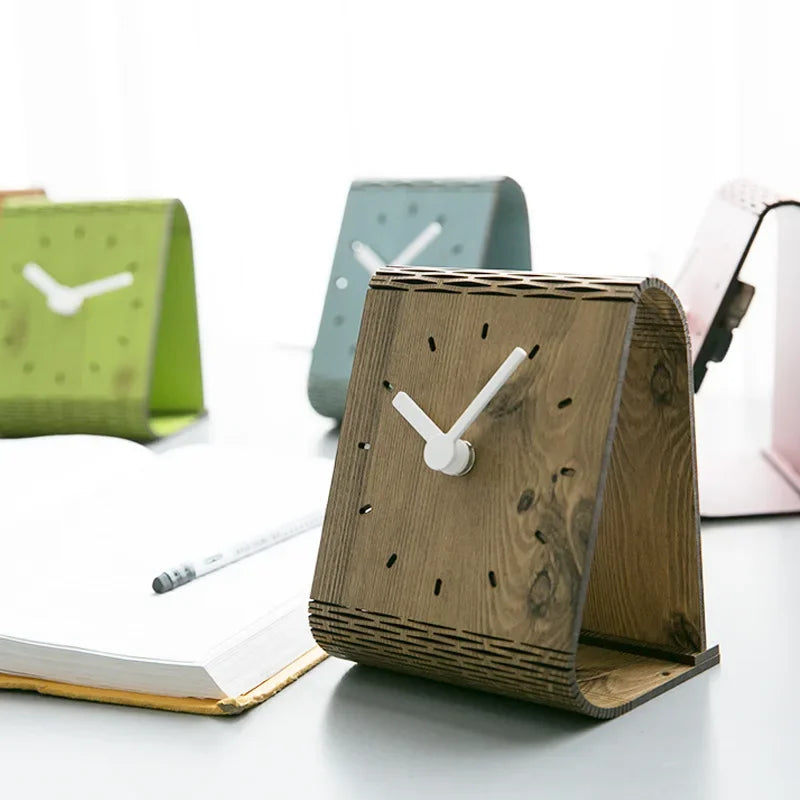 Creative Office Desk Clock Ornament For Living Room Decor