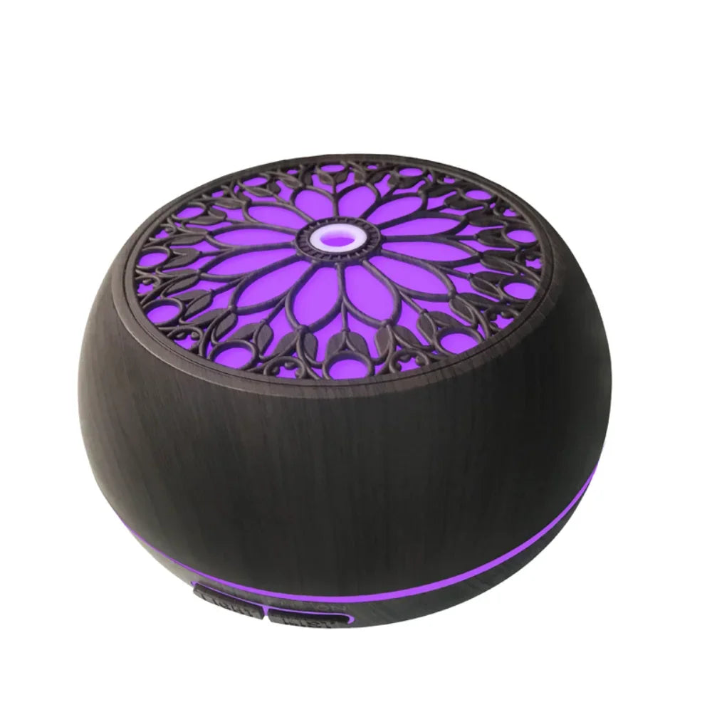 550ml Diffuser and Humidifier with 7 Light Colors and Remote