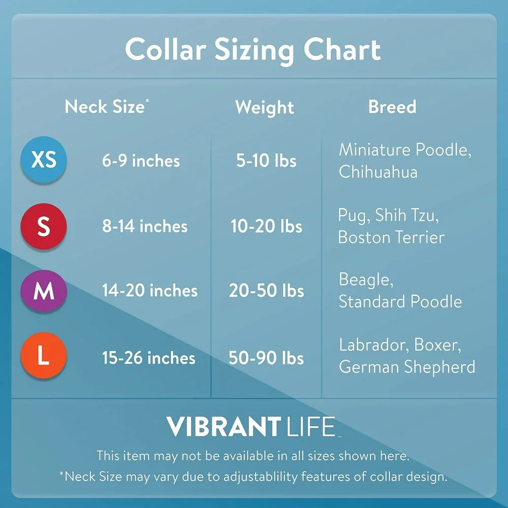 Water Odor Resistant Adjustable Dog Collar For Small Breeds