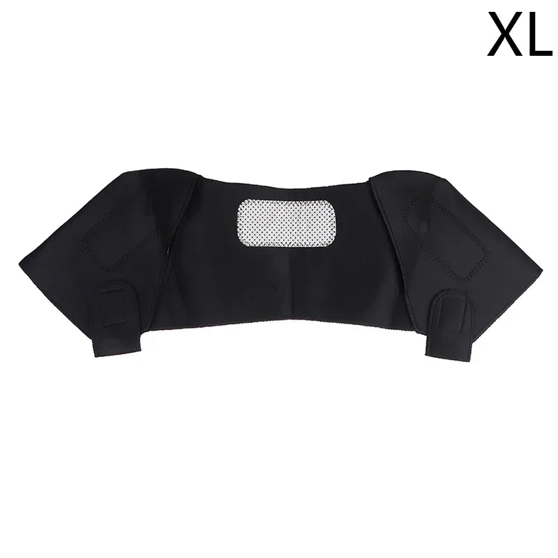 1Pc Tourmaline Self Heating Heat Therapy Pad Unisex Shoulder Protector Belt For Back Muscle Pain Relief Health Care
