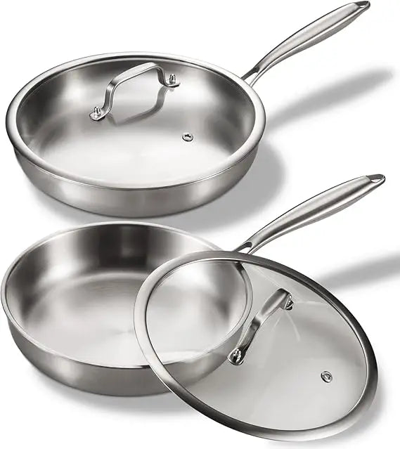 Stainless Steel Tri Ply Cookware Set Induction Nonstick