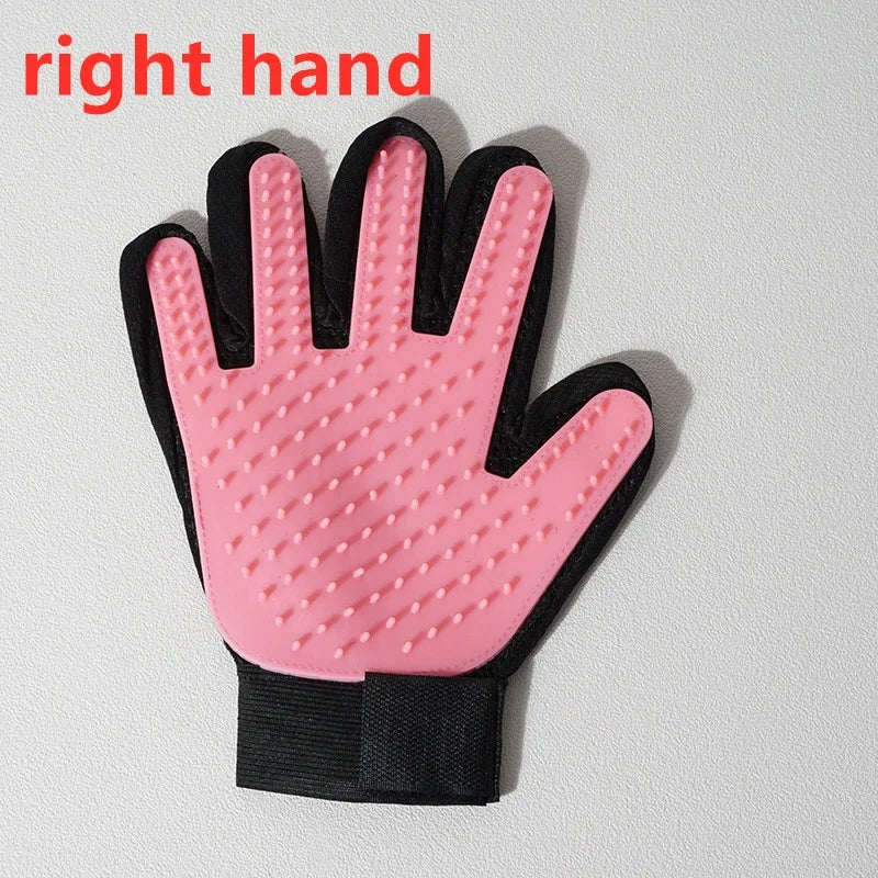 Pet Glove Cat Grooming Glove Deshedding Brush For Cats And Dogs Hair Remover Massage Brush