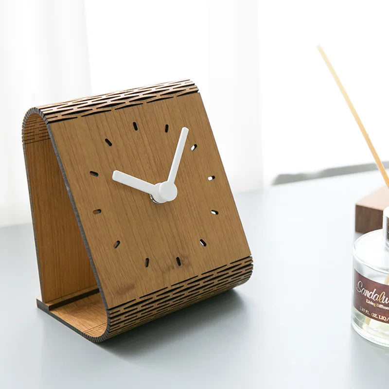 Creative Office Desk Clock Ornament For Living Room Decor