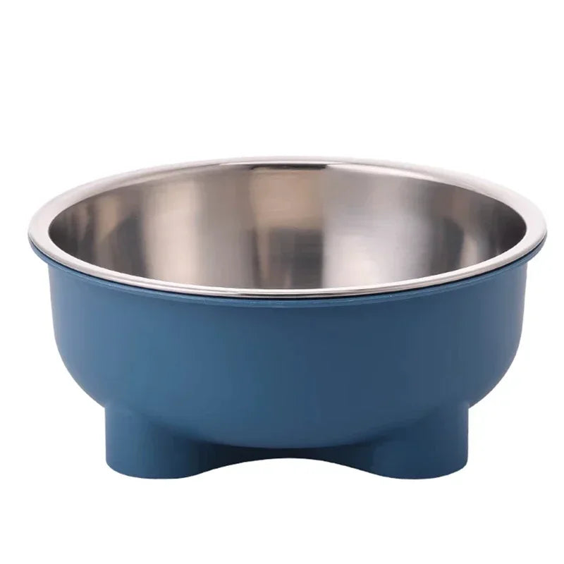 Stainless Steel Pet Dog and Cat Bowl Anti Slip Four Legged