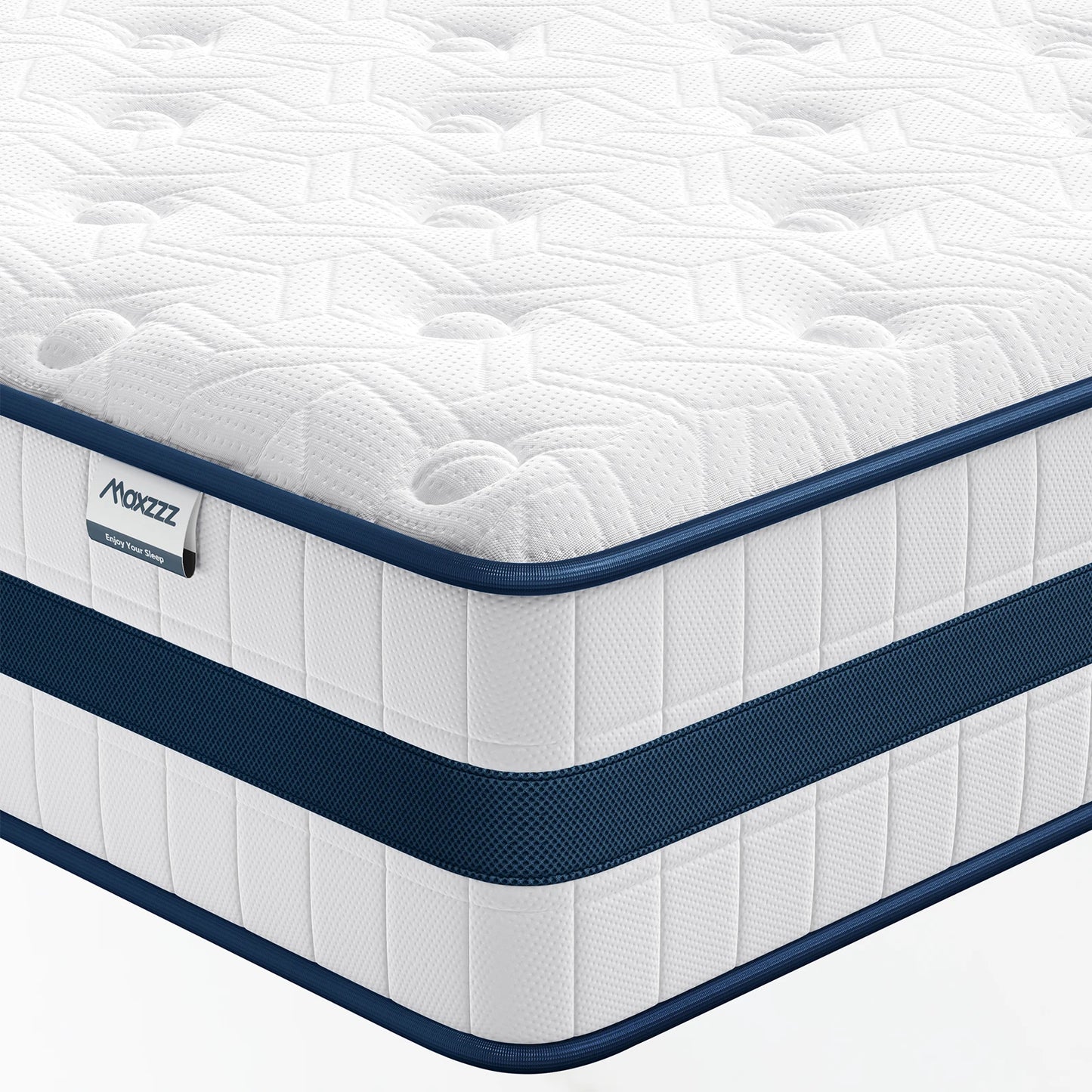 Maxzzz Gel Memory Foam Hybrid Mattress With Pocket Coils
