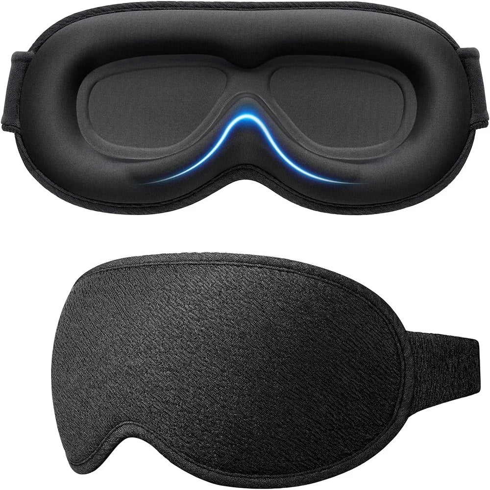 3D Sleeping Mask Blockout Light Eye Mask For Travel