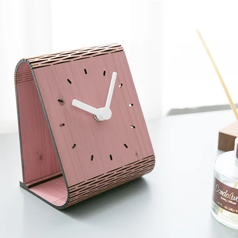 Creative Office Desk Clock Ornament For Living Room Decor