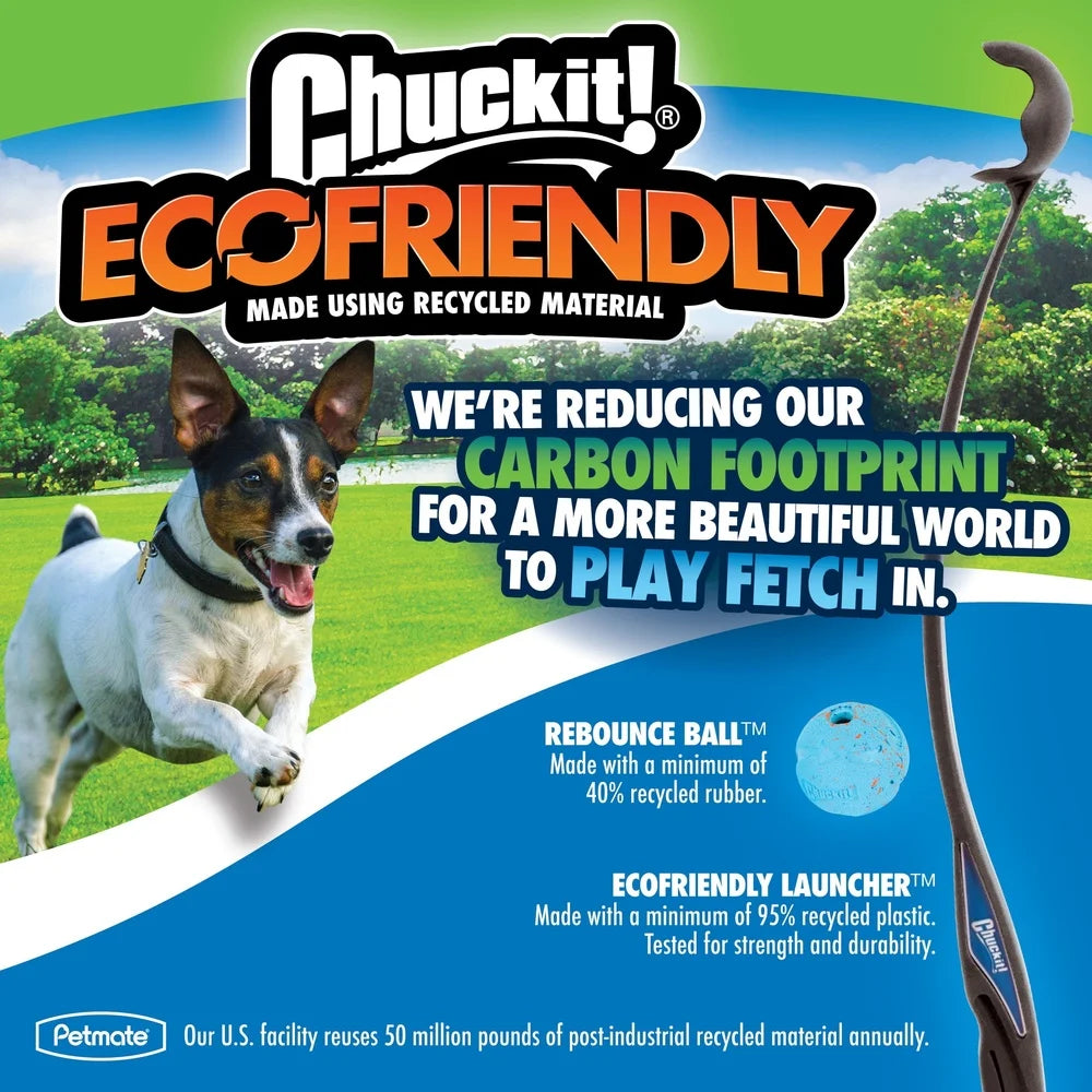 Eco Friendly Dog Ball Launcher Fetch Toy Ergonomic Handle
