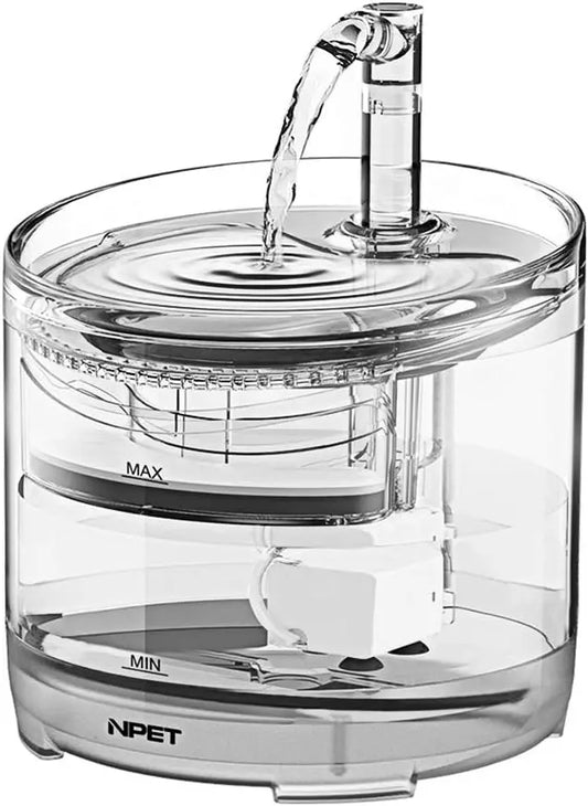 NPET Cat Water Fountain WF050TP 1.5L Automatic Faucet Kit
