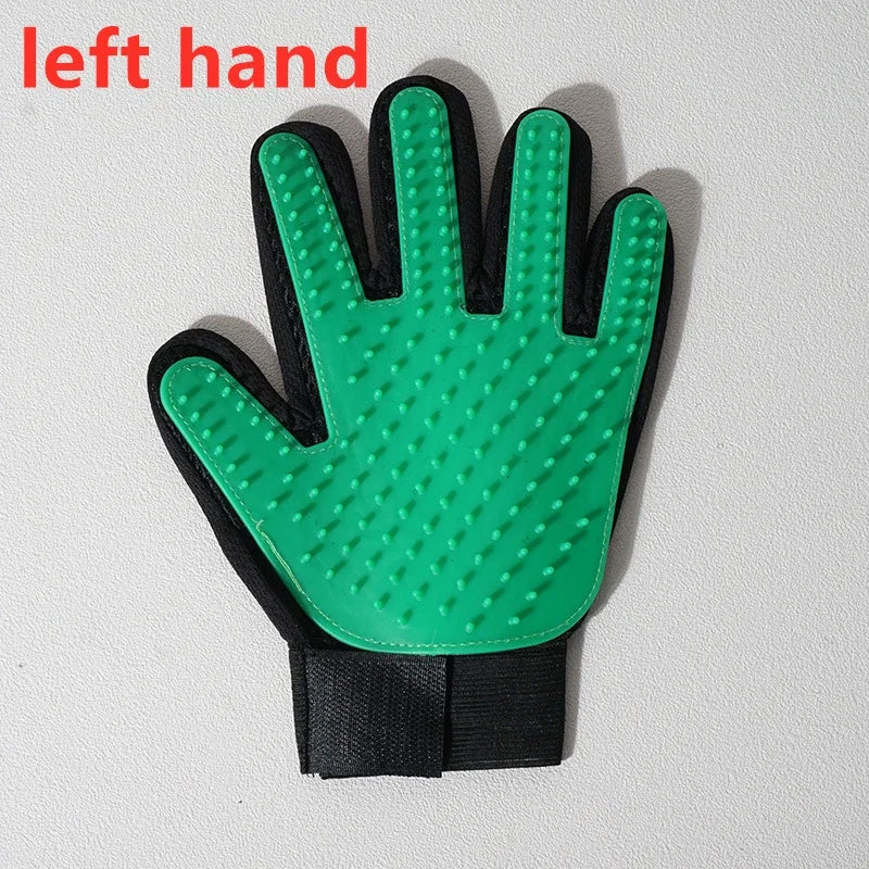 Pet Glove Cat Grooming Glove Deshedding Brush For Cats And Dogs Hair Remover Massage Brush
