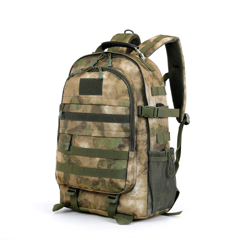 Large Capacity Hiking Backpack For Outdoor Adventures And Travel With Multiple Compartments 20 To 35 Liter Oxford