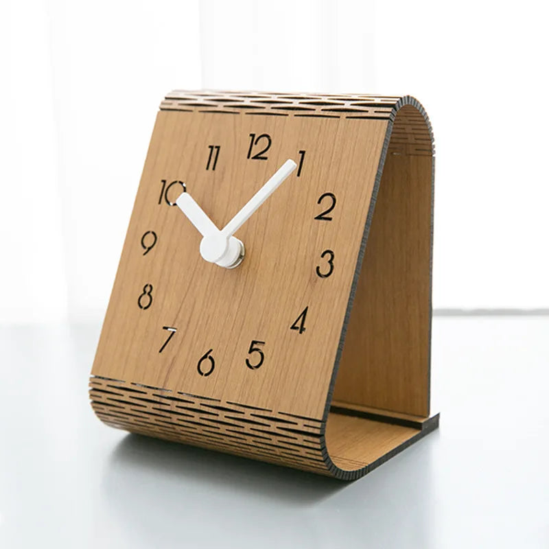 Creative Office Desk Clock Ornament For Living Room Decor