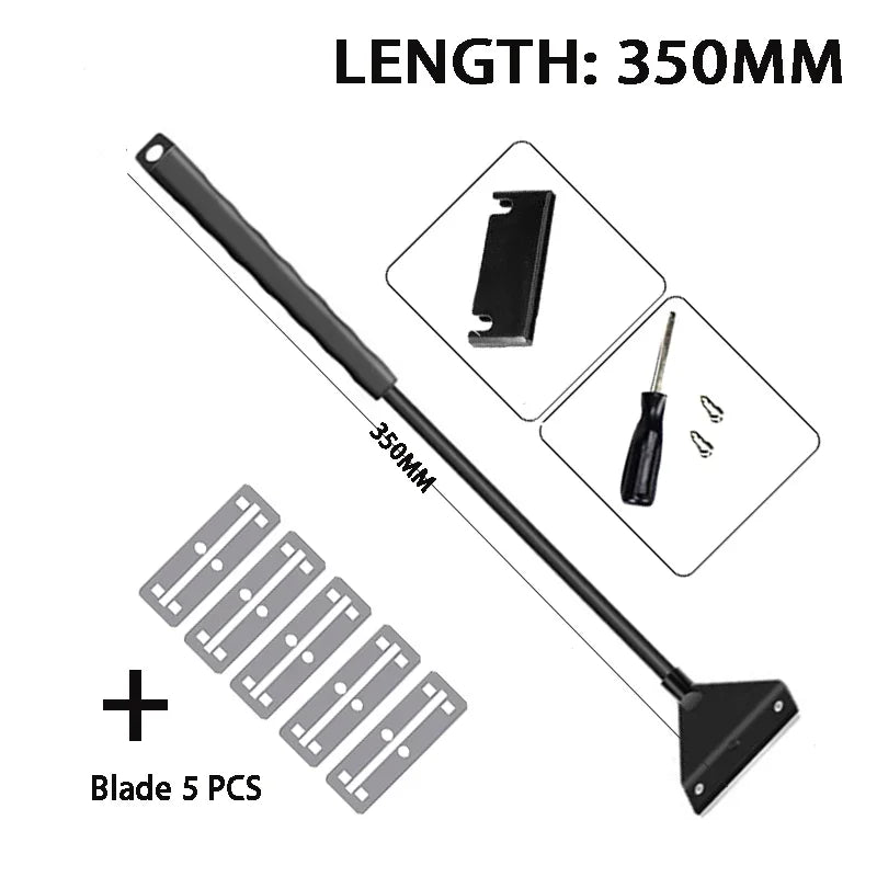Fish Tank Algae Scraper Tool Glass Cleaning Dual Use