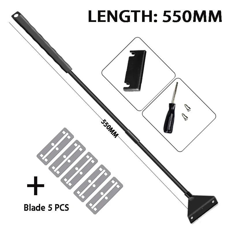 Fish Tank Algae Scraper Tool Glass Cleaning Dual Use