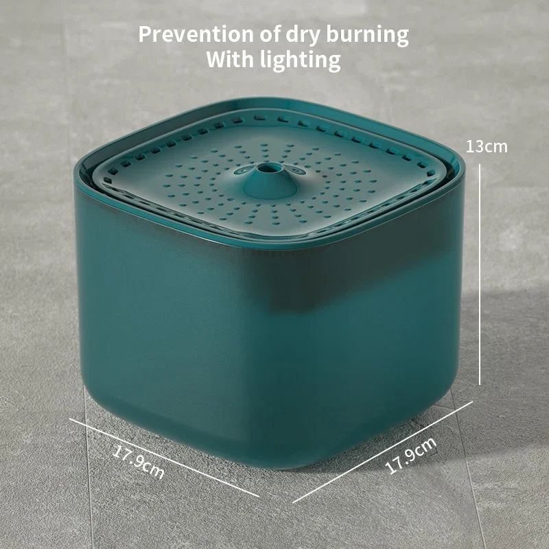 3L Cat Water Fountain Auto Recirculate Large USB Dispenser