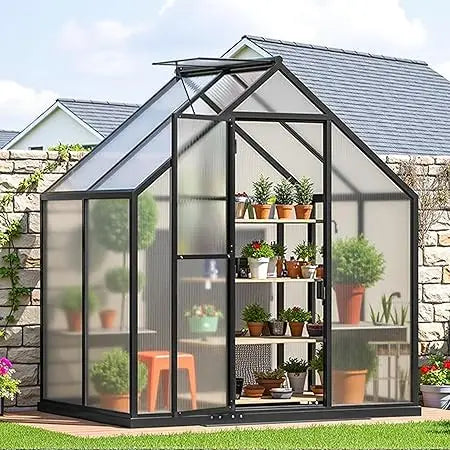 6 By 4 Foot Walk In Greenhouse Aluminum Garden Kit Outdoor