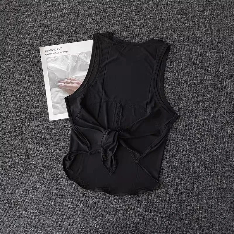 Womens Quick Dry Sports Vest Running Shirt Breathable