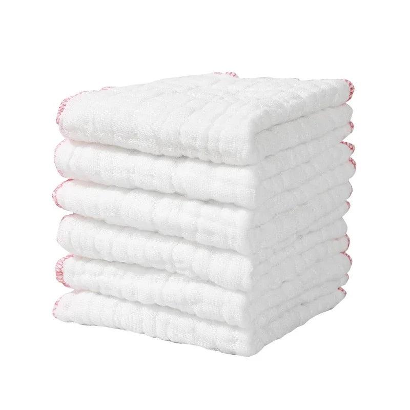 Pure Cotton Kitchen Dishcloth Reusable Water Absorbing Cloth