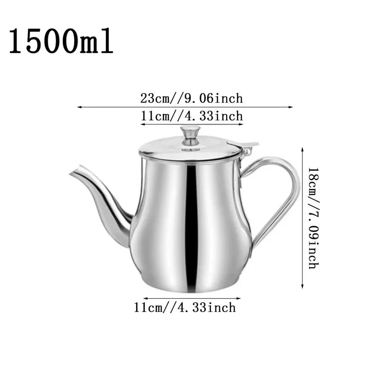 Stainless Steel Oil Filter Pot With Mesh Separator Bottle