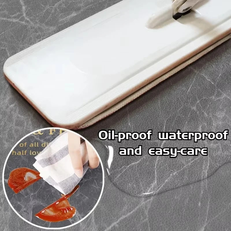 American Light Luxury Kitchen Floor Mat Non Slip Waterproof