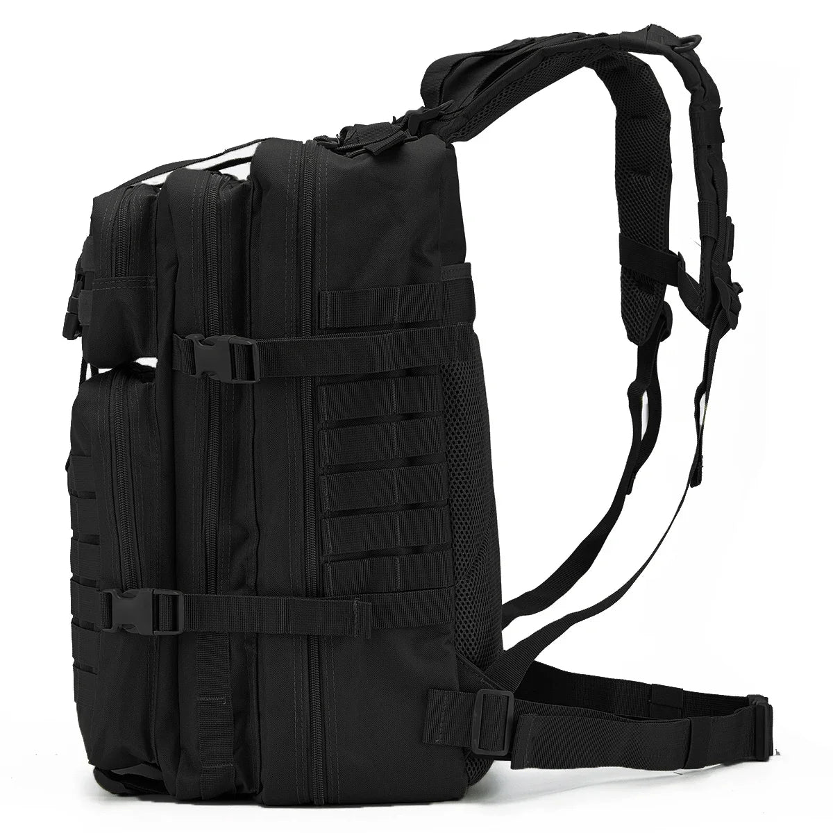 30 To 50L Tactical Backpack Unisex Assault Pack Molle System Survival Hiking Trekking EDC Hunting Bag
