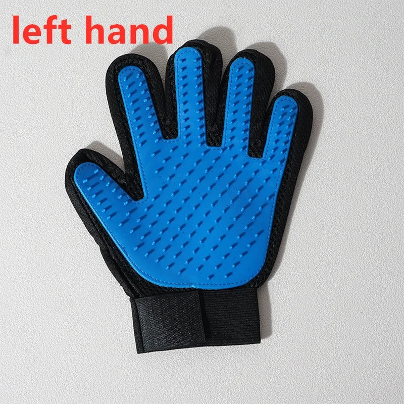 Pet Glove Cat Grooming Glove Deshedding Brush For Cats And Dogs Hair Remover Massage Brush
