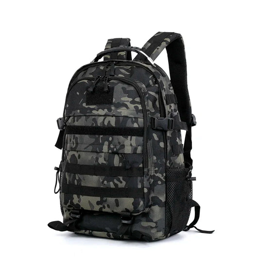 Large Capacity Hiking Backpack For Outdoor Adventures And Travel With Multiple Compartments 20 To 35 Liter Oxford