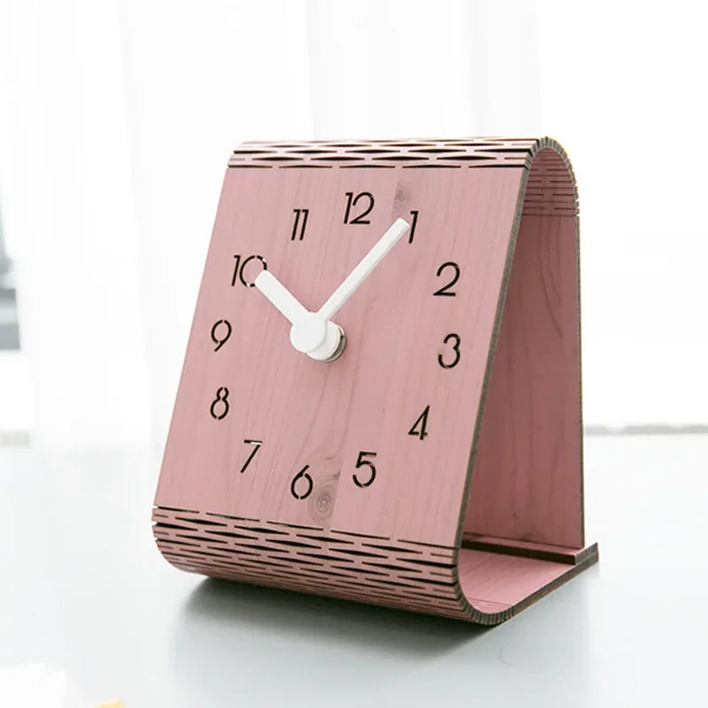 Creative Office Desk Clock Ornament For Living Room Decor