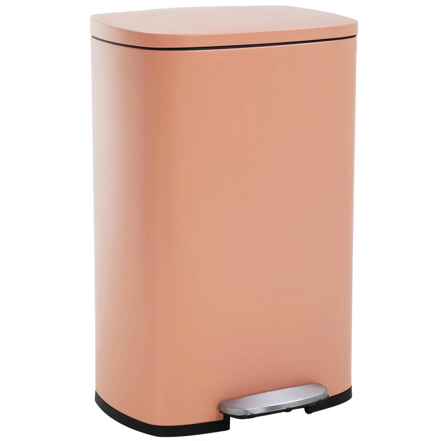 Fingerprint Proof 13 Gallon Matte Stainless Steel Trash Can