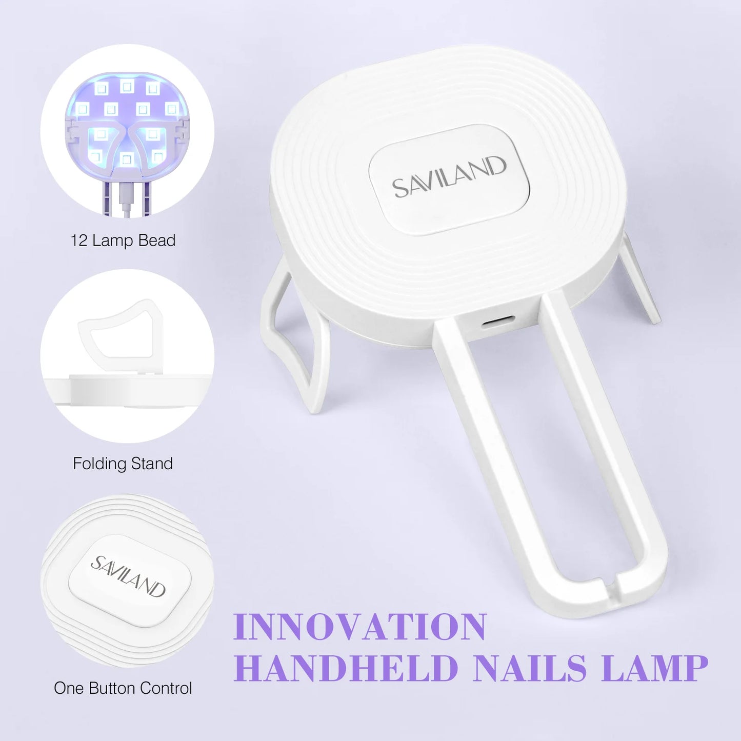 Saviland Gel X Nail Kit 500Pcs False Nail Tips 4 In 1 Gel