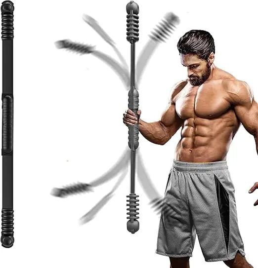 Elastic Fitness Bar Arm Twister For Home Gym Core Training