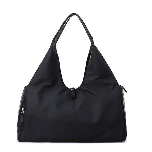 Yoga Mat Bag With Dry Wet Separation And Independent Shoes Storage Pocket Shoulder Strap For Gym Fitness Travel Duffle