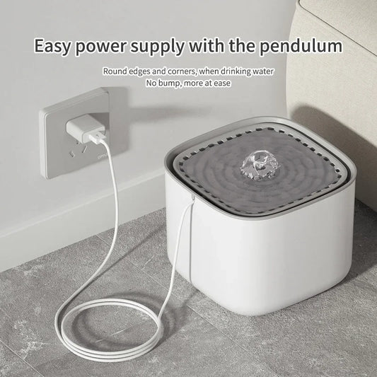 3L Cat Water Fountain Auto Recirculate Large USB Dispenser
