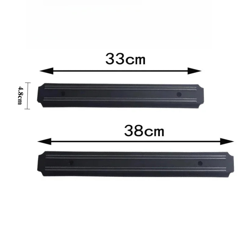 1Pc Magnetic Knife Strip Steel Knife Bar Holder For Kitchen Utensils Tools Rack Maximize Counter Space