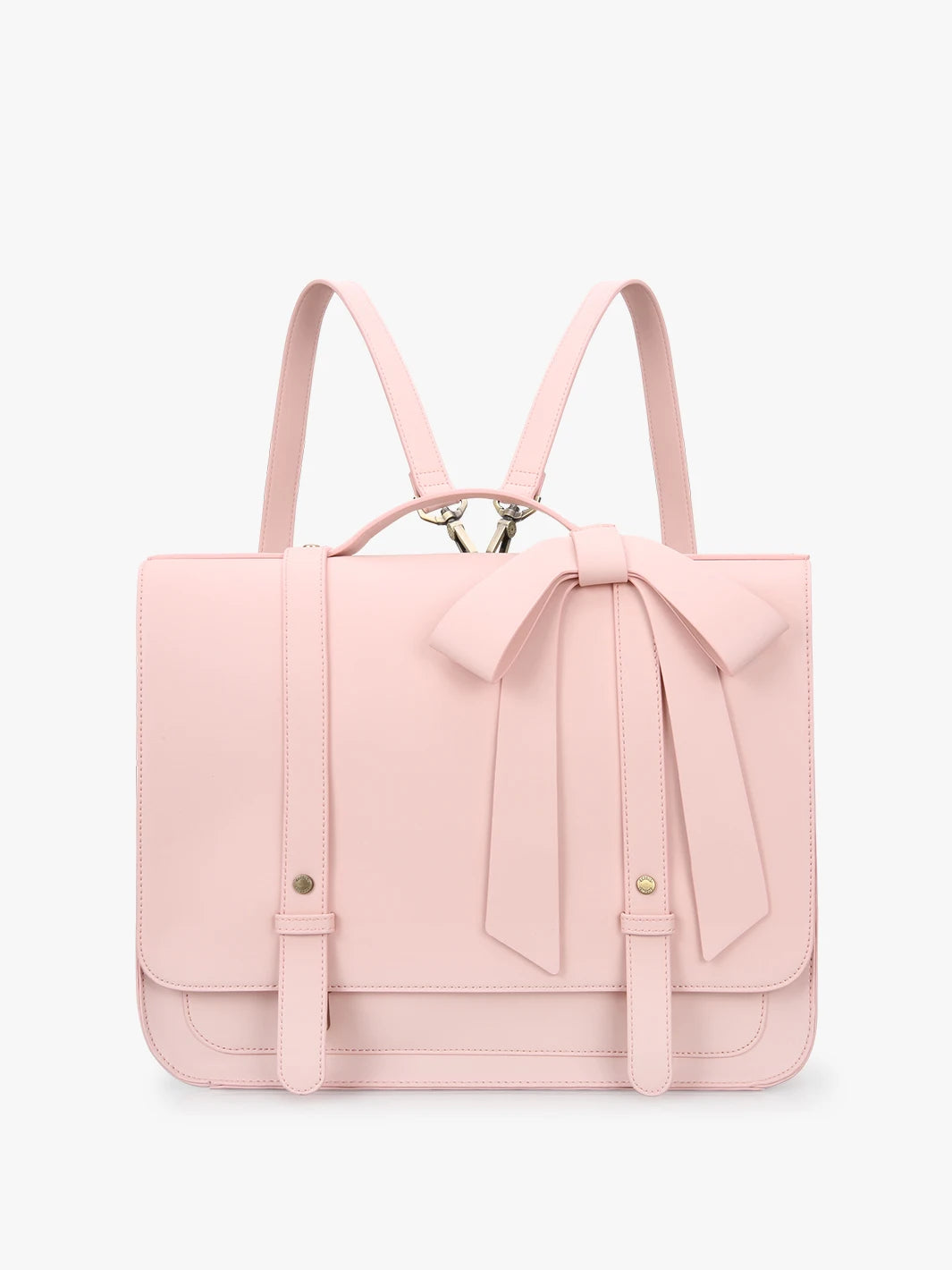 PU Leather 14 Inch Laptop Bag for Women Courier Shoulder Satchel Square Bag for College Travel
