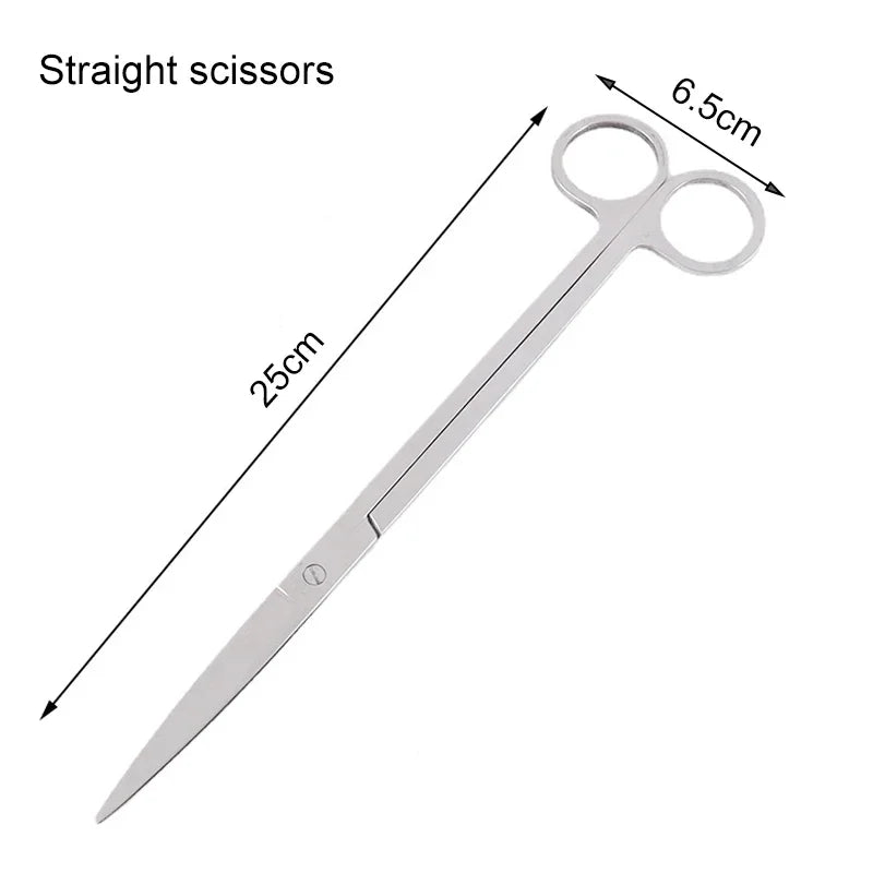 Aquarium Scissors Tweezers Stainless Steel Water Plants Tool
