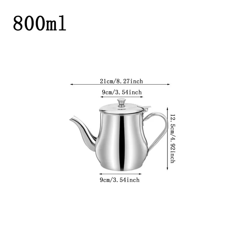 Stainless Steel Oil Filter Pot With Mesh Separator Bottle