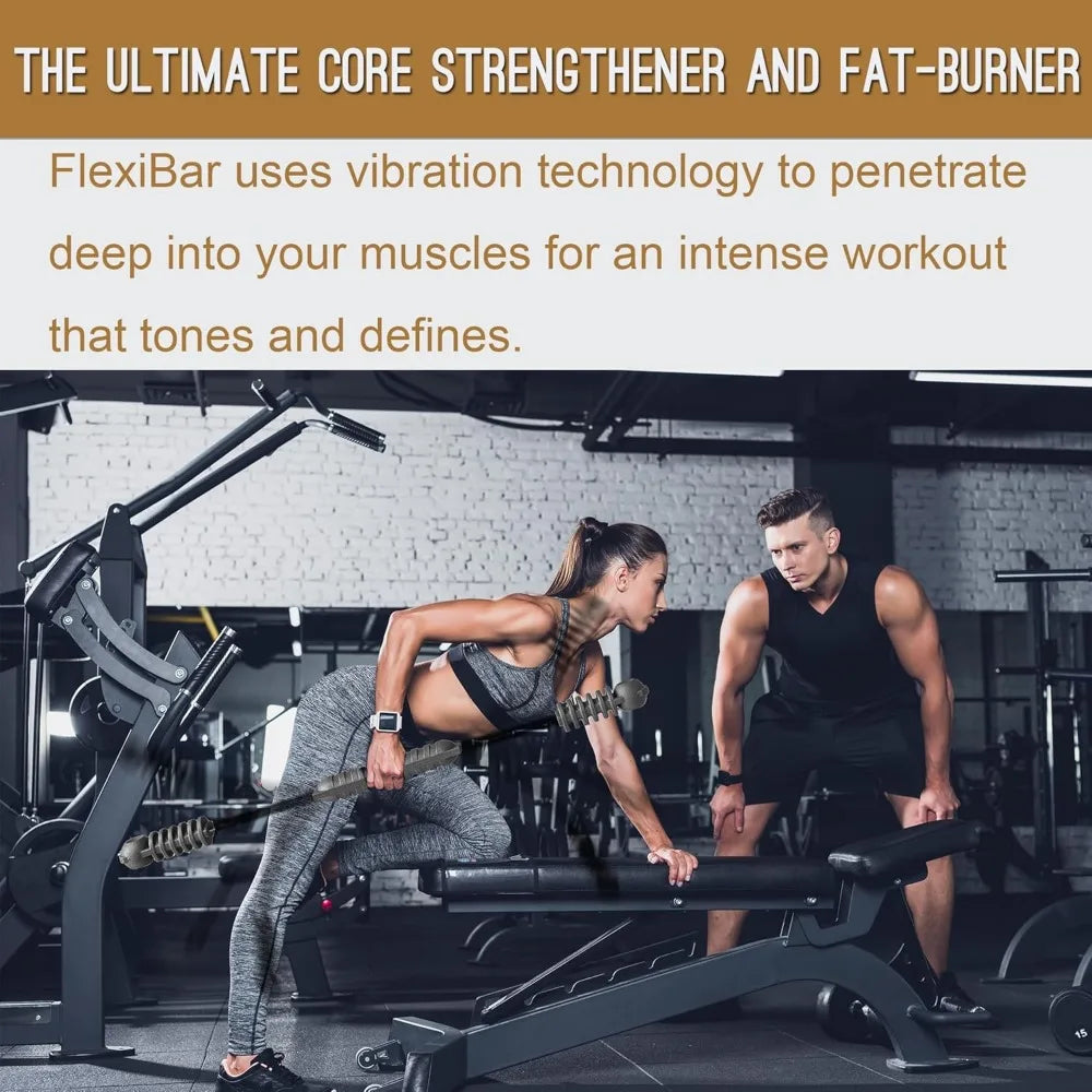 Elastic Fitness Bar Arm Twister For Home Gym Core Training