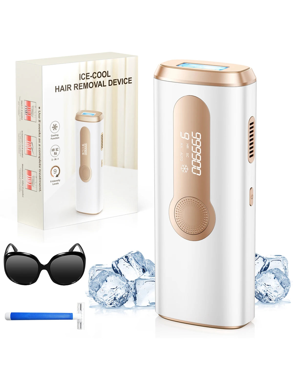 990000 Flash IPL Hair Removal Epilator For Men Women Bikini