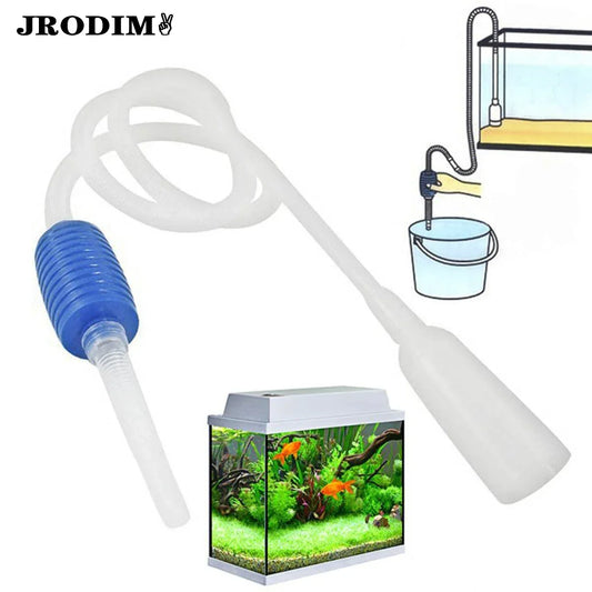 Semi Automatic Aquarium Gravel Cleaner Vacuum Siphon Pump