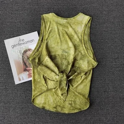 Womens Quick Dry Sports Vest Running Shirt Breathable