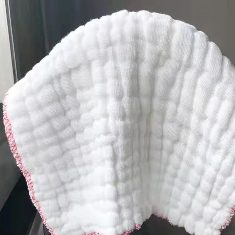 Pure Cotton Kitchen Dishcloth Reusable Water Absorbing Cloth